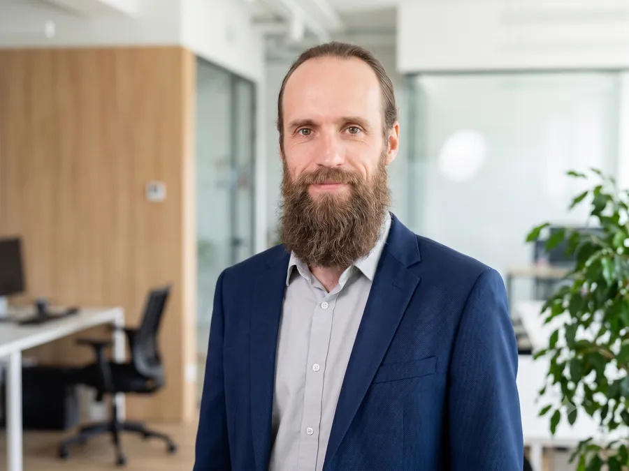 Michael Banditt im Büro